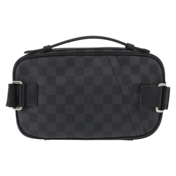 LOUIS VUITTON Damier Graphite Ambreil Shoulder Bag N41289 LV Auth 181307