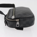 LOUIS VUITTON Damier Graphite Ambreil Shoulder Bag N41289 LV Auth 181307-4