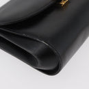 GUCCI Shoulder Bag Leather Black Gold 004 056 0219 Auth 181308-10