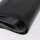 GUCCI Shoulder Bag Leather Black Gold 004 056 0219 Auth 181308-12