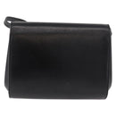 GUCCI Shoulder Bag Leather Black Gold 004 056 0219 Auth 181308-3