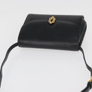 GUCCI Shoulder Bag Leather Black Gold 004 056 0219 Auth 181308-6