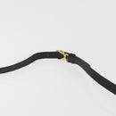 GUCCI Shoulder Bag Leather Black Gold 004 056 0219 Auth 181308-8