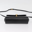 GUCCI Shoulder Bag Leather Black Gold 004 056 0219 Auth 181308-9