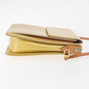 LOUIS VUITTON Monogram Vernis Motto Accessory Pouch Beige M91136 LV Auth 181309-3