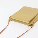 LOUIS VUITTON Monogram Vernis Motto Accessory Pouch Beige M91136 LV Auth 181309-6