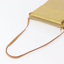 LOUIS VUITTON Monogram Vernis Motto Accessory Pouch Beige M91136 LV Auth 181309-7