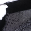 GUCCI Accessoire Pouch Nylon Zwart Goud 0391103 Auth 181313A-17