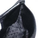 GUCCI Accessoire Pouch Nylon Zwart Goud 0391103 Auth 181313A-18