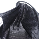 GUCCI Accessoire Pouch Nylon Zwart Goud 0391103 Auth 181313A-19