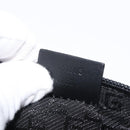 GUCCI Accessoire Pouch Nylon Zwart Goud 0391103 Auth 181313A-20