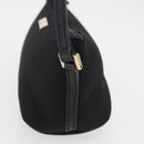 GUCCI Accessoire Pouch Nylon Zwart Goud 0391103 Auth 181313A-5