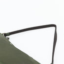 PRADA Accessory Pouch Nylon Green Gold Auth 181325A-14