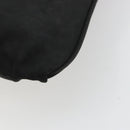 PRADA Umhängetasche Nylon Schwarz Silber Auth 181330-17