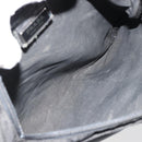 PRADA Umhängetasche Nylon Schwarz Silber Auth 181330-11