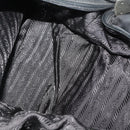 PRADA Schoudertas Nylon 2-delig Zwart Auth 181336-9