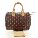 LOUIS VUITTON Monogram Cherry Speedy 25 Hand Bag M95009 LV Auth 181352SAV-12