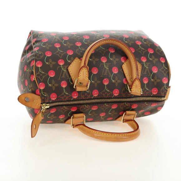 LOUIS VUITTON Monogram Cherry Speedy 25 Hand Bag M95009 LV Auth 181352SAV