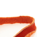 CHANEL Shoulder Bag Mouton Orange Silver CC Auth 181353V-9