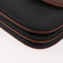 GUCCI Micro GG Supreme Schoudertas PVC Zwart Goud 004 104 0024 Auth 181357-14