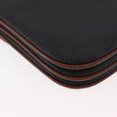 GUCCI Micro GG Supreme Schoudertas PVC Zwart Goud 004 104 0024 Auth 181357-15
