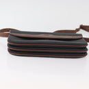 GUCCI Micro GG Supreme Schoudertas PVC Zwart Goud 004 104 0024 Auth 181357-5