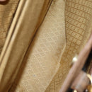GUCCI Bamboo Hand Bag Suede 2way Brown Gold 002 123 0322 Auth 181361-11
