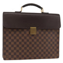 LOUIS VUITTON Damier Ebene Altona PM Briefcase N53315 LV Auth 181363-1