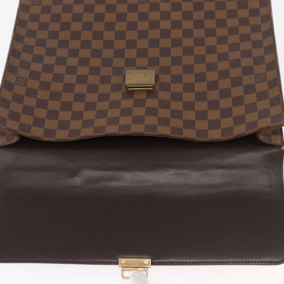 LOUIS VUITTON Damier Ebene Altona PM Briefcase N53315 LV Auth 181363