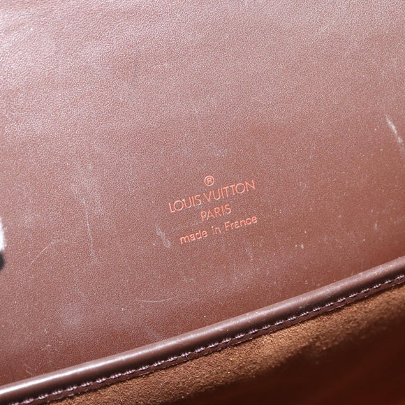 LOUIS VUITTON Damier Ebene Altona PM Briefcase N53315 LV Auth 181363