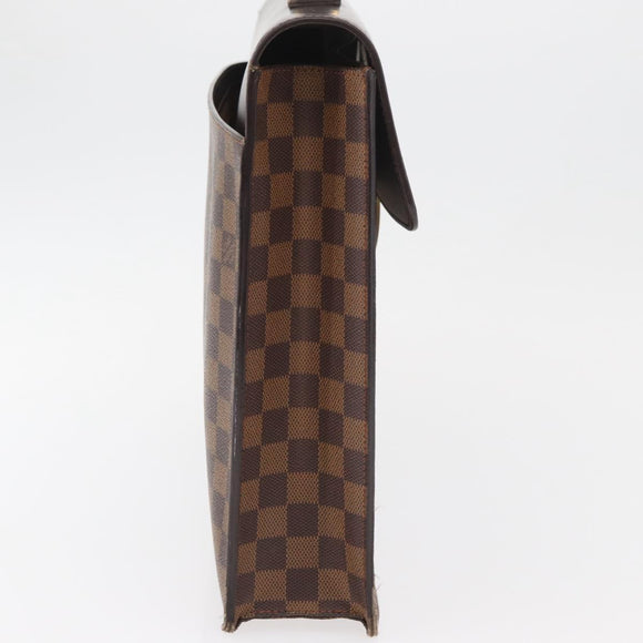 LOUIS VUITTON Damier Ebene Altona PM Briefcase N53315 LV Auth 181363