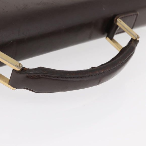 LOUIS VUITTON Damier Ebene Altona PM Briefcase N53315 LV Auth 181363
