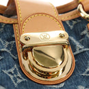 LOUIS VUITTON Monogram Denim Preity Handtasche Blau M95020 LV Auth 181366SAM-18