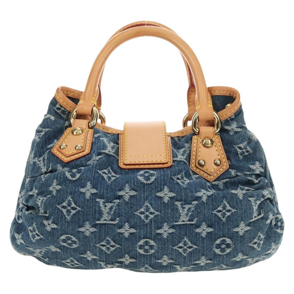 LOUIS VUITTON Monogram Denim Preity Handtasche Blau M95020 LV Auth 181366SAM