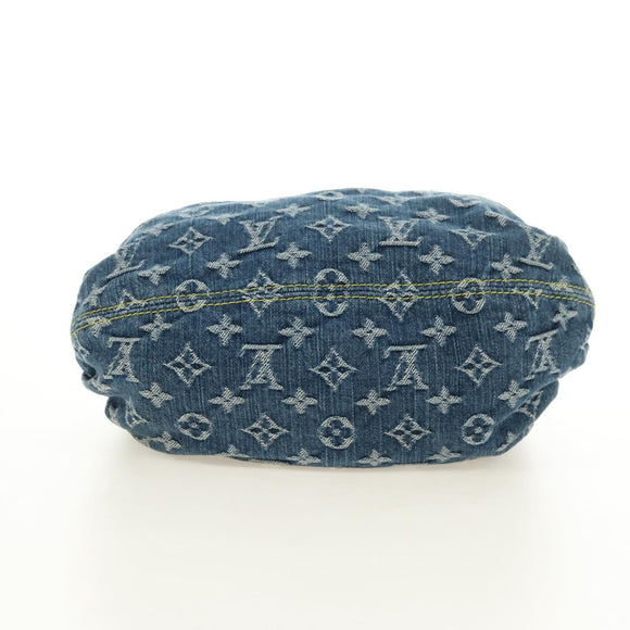 LOUIS VUITTON Monogram Denim Preity Handtasche Blau M95020 LV Auth 181366SAM