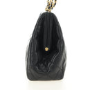 CHANEL Chain Matelasse Shoulder Bag Caviar Skin Black Gold CC Auth 181368SAM-4