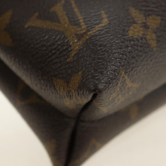 LOUIS VUITTON Monogram Pochette Kabuki Mask Umhängetasche M43532 Auth 181369SAM