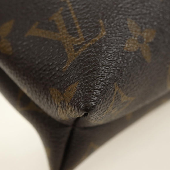 LOUIS VUITTON Monogram Pochette Kabuki Mask Umhängetasche M43532 Auth 181369SAM