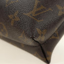 LOUIS VUITTON Monogram Pochette Kabuki Mask Umhängetasche M43532 Auth 181369SAM-20