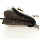 LOUIS VUITTON Monogram Pochette Kabuki Mask Umhängetasche M43532 Auth 181369SAM-4