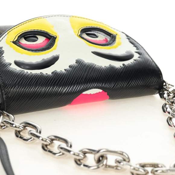LOUIS VUITTON Monogram Pochette Kabuki Mask Umhängetasche M43532 Auth 181369SAM