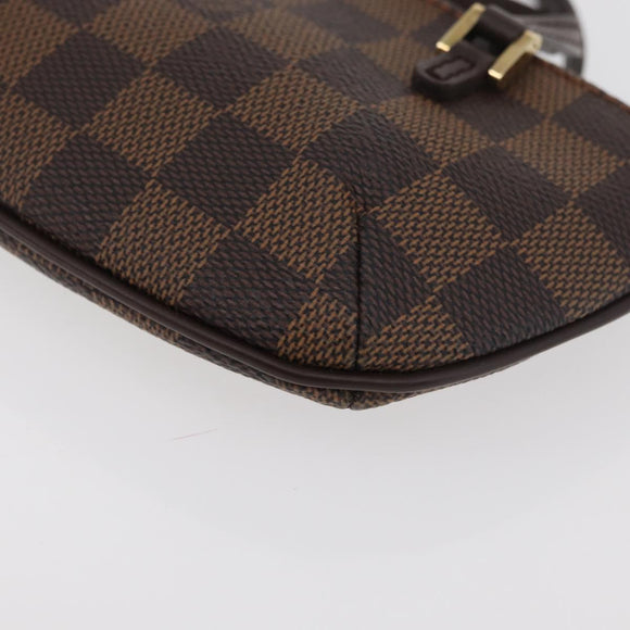 LOUIS VUITTON Damier Ebene Manosque GM Accessoiretasche N51120 LV Auth 181370A