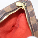 LOUIS VUITTON Damier Ebene Manosque GM Accessoiretasche N51120 LV Auth 181370A-17