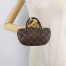 LOUIS VUITTON Damier Ebene Manosque GM Accessoiretasche N51120 LV Auth 181370A-19