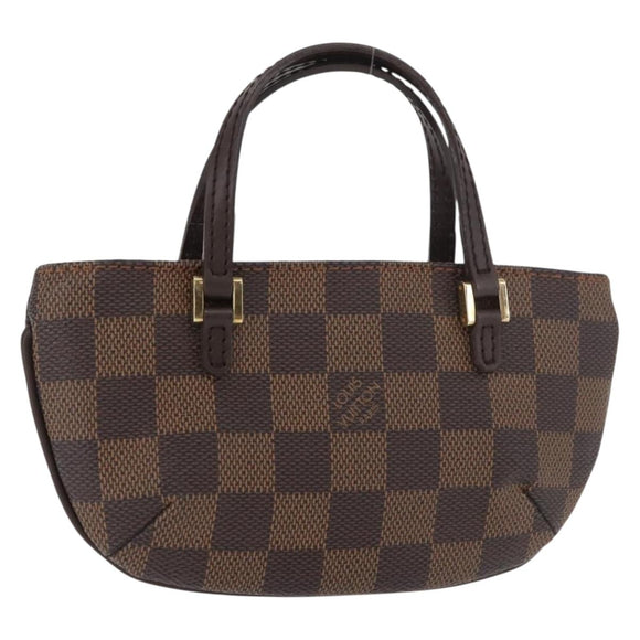 LOUIS VUITTON Damier Ebene Manosque GM Accessoiretasche N51120 LV Auth 181370A