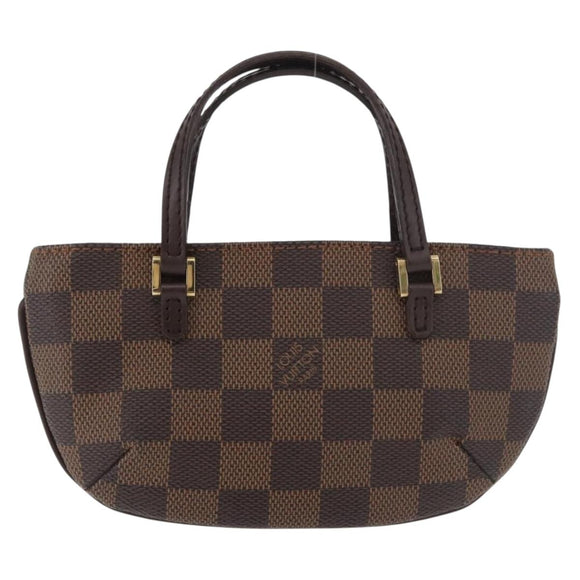 LOUIS VUITTON Damier Ebene Manosque GM Accessoiretasche N51120 LV Auth 181370A
