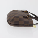LOUIS VUITTON Damier Ebene Manosque GM Accessoiretasche N51120 LV Auth 181370A-3