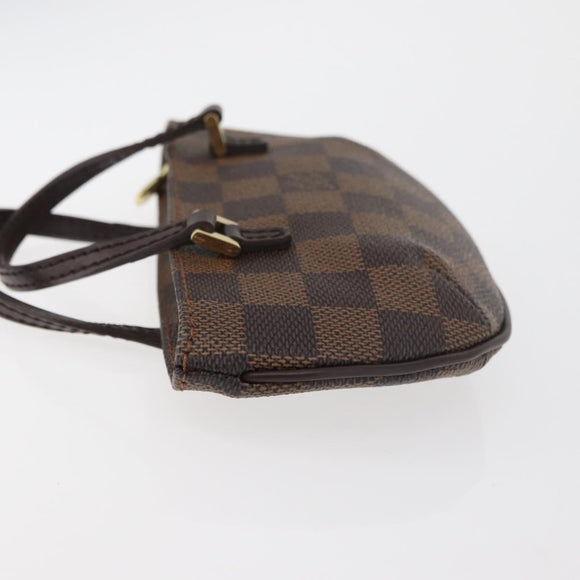 LOUIS VUITTON Damier Ebene Manosque GM Accessoiretasche N51120 LV Auth 181370A