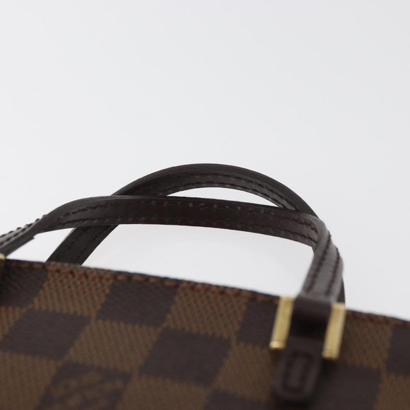 LOUIS VUITTON Damier Ebene Manosque GM Accessoiretasche N51120 LV Auth 181370A