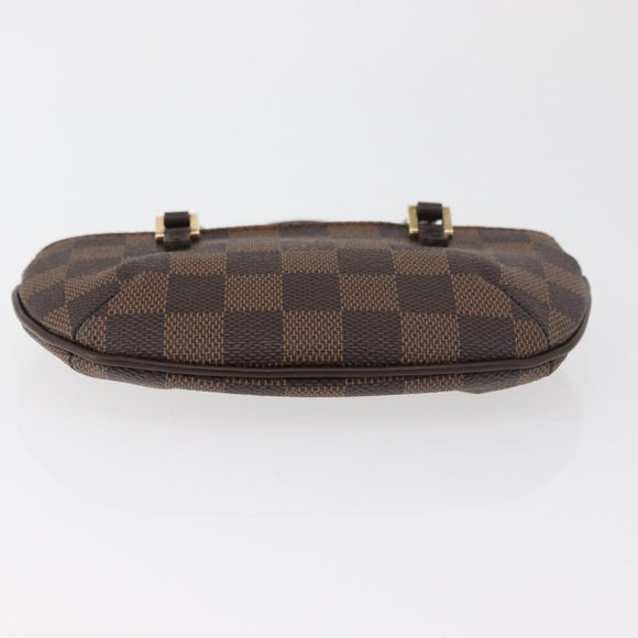 LOUIS VUITTON Damier Ebene Manosque GM Accessoiretasche N51120 LV Auth 181370A